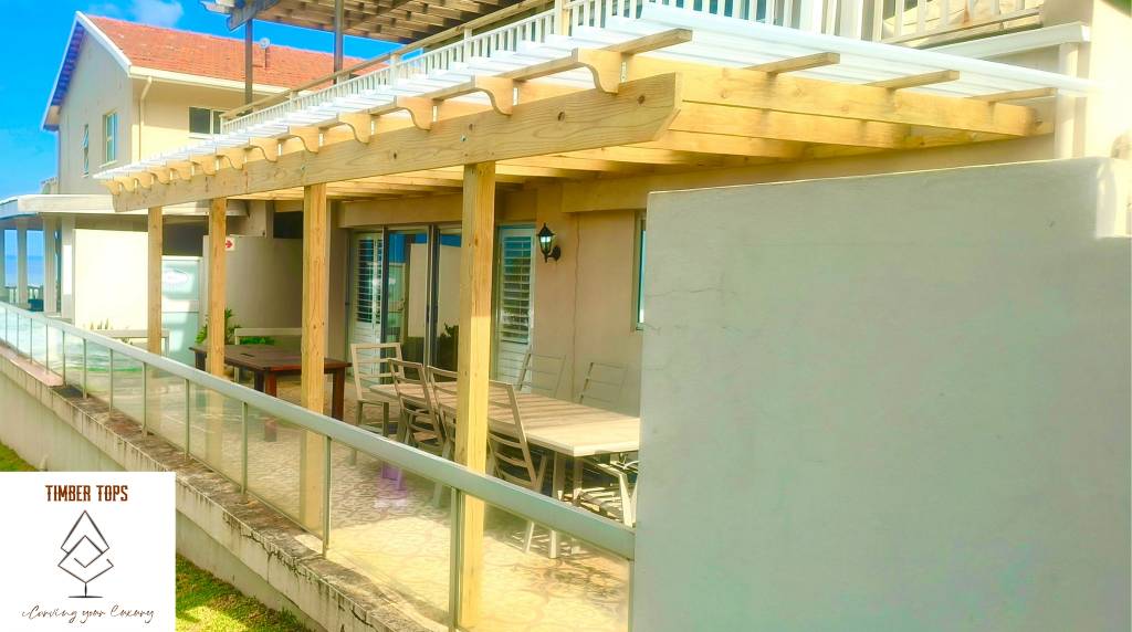 Garden Pergola & Bench, Bar & commercial by Timber Tops